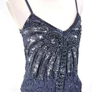 Guess by Marciano Beaded Cocktail Dress